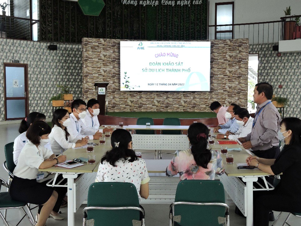 Đoàn công tác Sở Du lịch Thành phố thẩm định Điểm Du lịch tại Khu Nông nghiệp Công nghệ cao Thành phố Đoàn công tác Sở Du lịch Thành phố thẩm định Điểm Du lịch tại Khu Nông nghiệp Công nghệ cao Thành phố