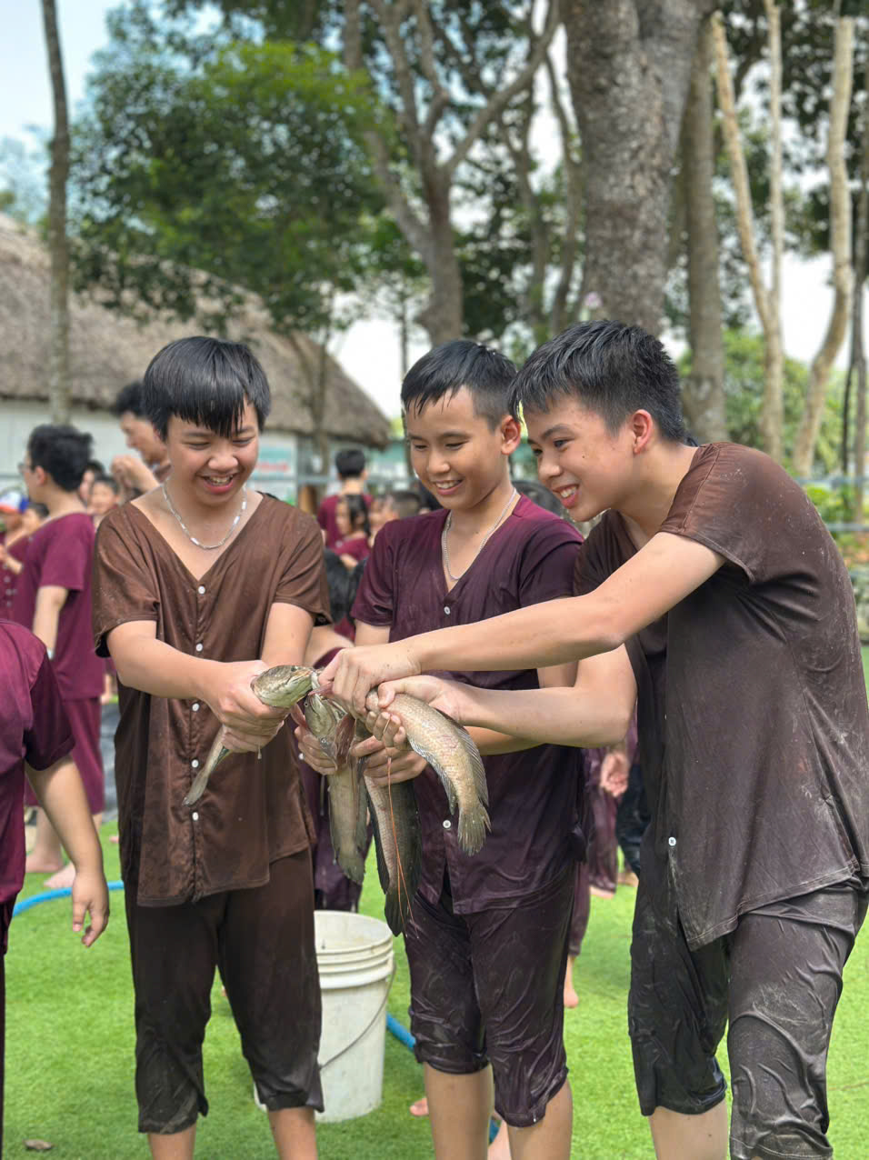 Trung tâm Toán Titan tham quan và trải nghiệm các hoạt động tại Khu Nông nghiệp Công nghệ cao